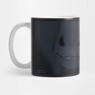 Black Horse Face Mug